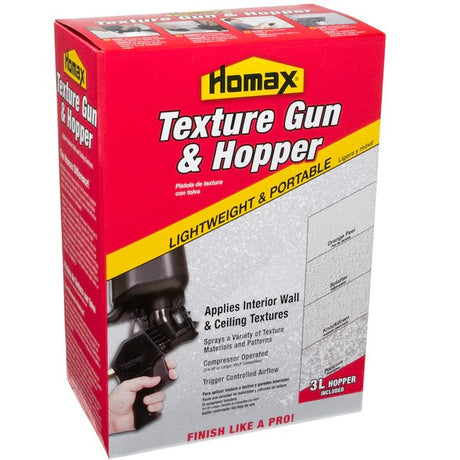 Pistola pulverizadora de texturas con tolva Homax 4630
