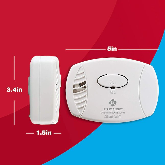 First Alert  Battery-Operated Carbon Monoxide Detector