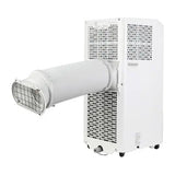 Hisense 5000-BTU DOE 115-Volt White Vented Portable Air Conditioner Cools Under 299 Sq Ft