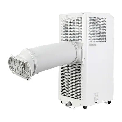 Hisense 5000-BTU DOE 115-Volt-weiße belüftete tragbare Klimaanlage kühlt unter 299 Quadratfuß