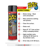 Flex Seal Revestimiento de goma impermeable en aerosol blanco de 14 onzas líquidas