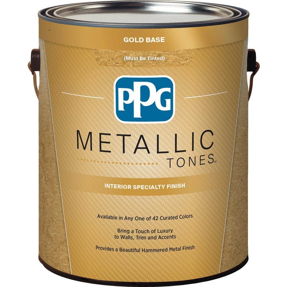 PPG Gold Metallic Interior Specialty Finish (1-Gallon, Tintable)