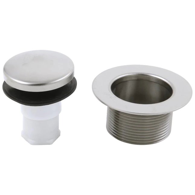 Delta 1.5-in Chain and Stopper Drain with Plastic