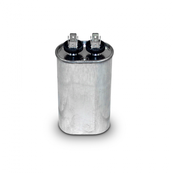 Coleman Sheng Ye Oval Run Capacitor 7.5µF ±5%, 65-440V AC – Model C65V-440V AC-7.5µF, Replacement For HVAC/ Motors
