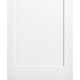 American Building Supply 30-in x 80-in White 1-panel Hollow Core Molded Composite Slab Door