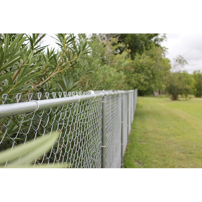 10-1/2-ft W 17-Gauge Galvanized Steel Chain Link Fence Rail