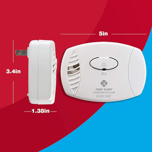 First Alert  Plug-in Carbon Monoxide Detector