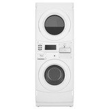 Whirlpool Commercial Electric Stacked Laundry Center (White)