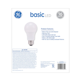 GE  Basic 60-Watt EQ A19 Soft White LED Light Bulb (16-Pack)