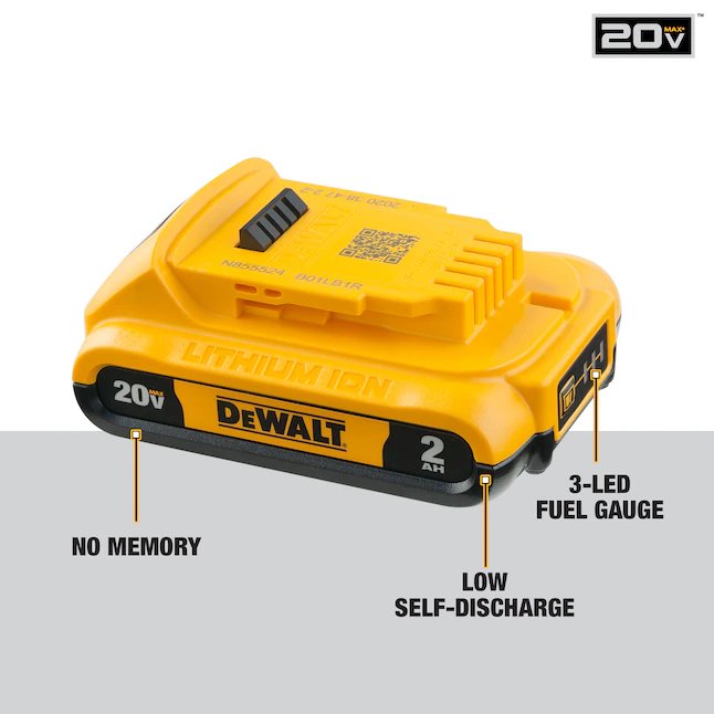 DeWalt 20V MAX 2-Werkzeug-Kombi-Set für bürstenlose Elektrowerkzeuge mit Softcase (2 Akkus und Ladegerät im Lieferumfang enthalten)