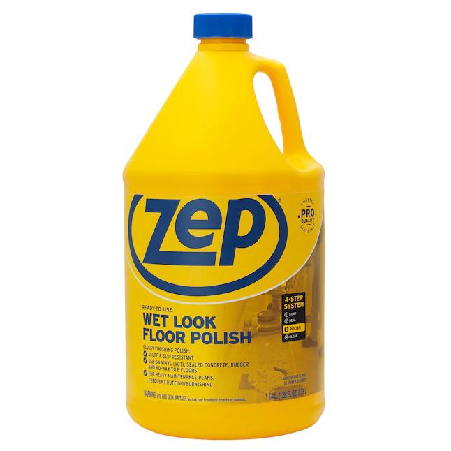 Zep Wet-Look 128 fl oz flüssige Hochglanz-Bodenpolitur