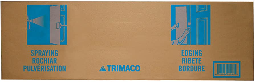 Trimaco Spritzschutz aus Pappe – 25,4 x 78,7 cm