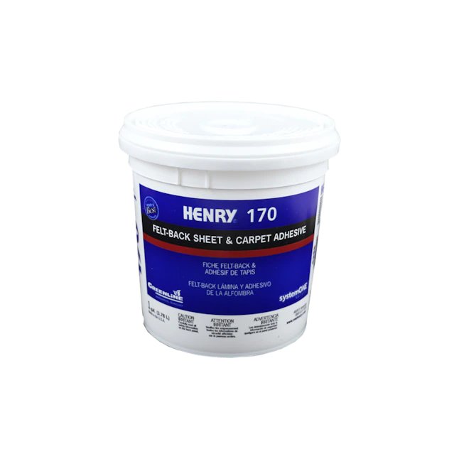 Adhesivo para pisos de alfombra Henry 170 (1 galón)