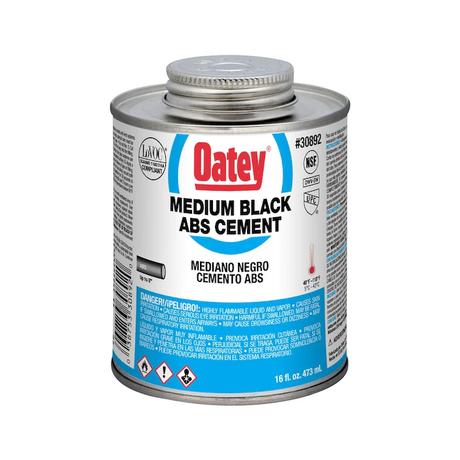 Oatey 16-fl oz Black Abs Cement