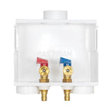 Eastman Dual Drain Washing Machine Outlet Box – 1/2 in. Expansion PEX