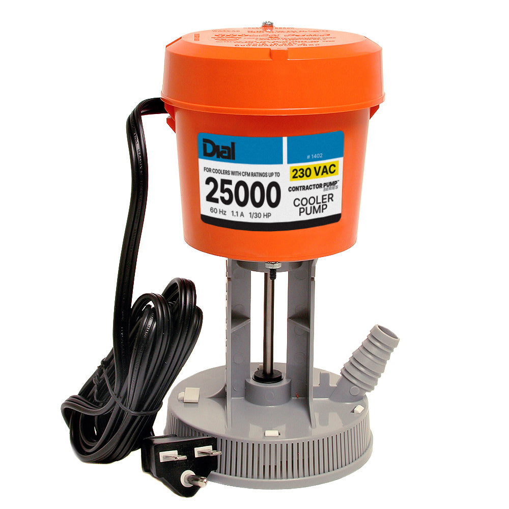 Dial  15,000CFM-25,000CFM 230V Evaporative Cooler Pump with Cord