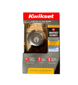 Kwikset Signatures 980 Deadbolt Series Satin Nickel mit SmartKey-Einzelzylinder-Riegel
