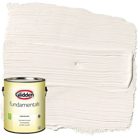 Glidden Fundamentals Grab-N-Go Interior Latex, Flat (Antique White, 1-Gallon)