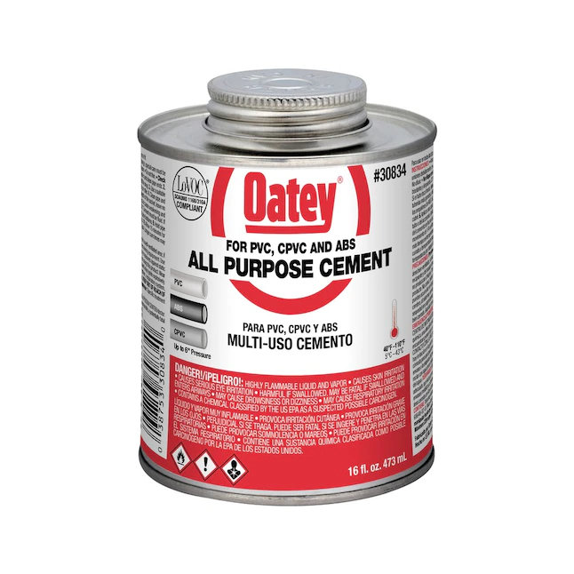 Oatey 16-fl oz Clear All-purpose Cement