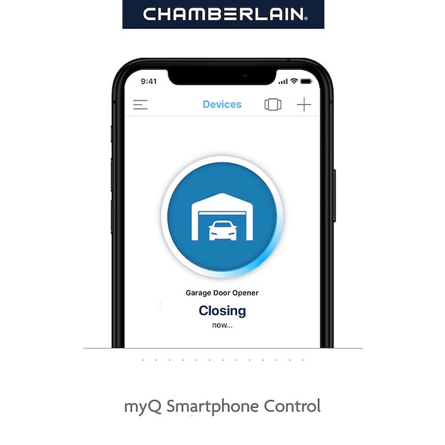 Chamberlain 0.5-HP Smart Belt Drive Garage Door Opener Works with Myq Wi-fi Compatibility