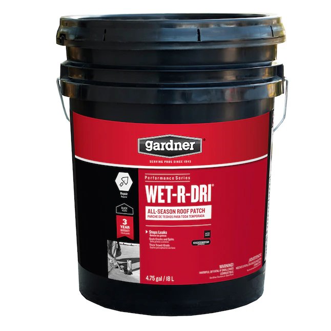 Gardner Wet-R-Dri 4,75-Gallonen-Zement-Dachdichtmittel