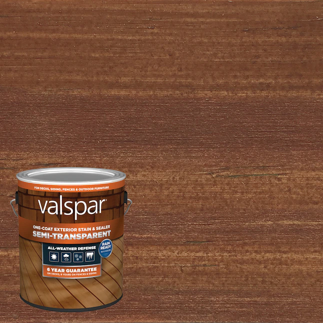Valspar®  Rusticana Semi-transparent Exterior Wood Stain and Sealer (1-Gallon)