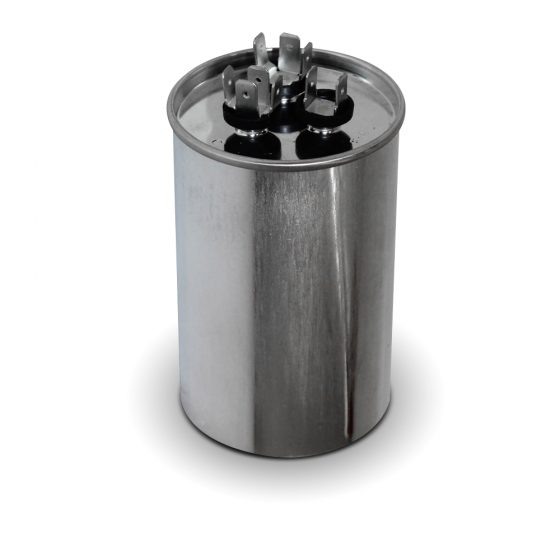 Condensador de funcionamiento redondo doble Totaline® 60/5 µF, 440 V