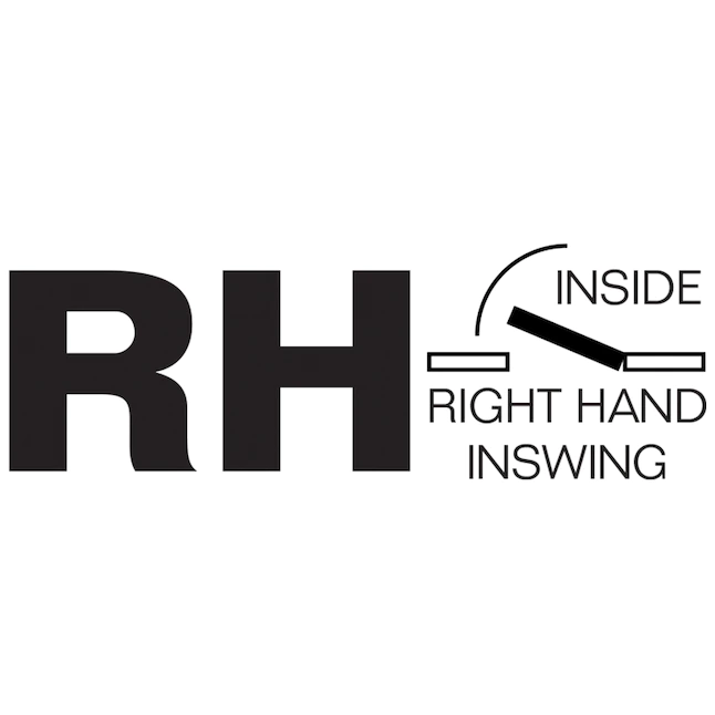 ReliaBilt 36-in x 80-in 6-panel Hollow Core Primed Molded Composite Right Hand Inswing Single Prehung Interior Door