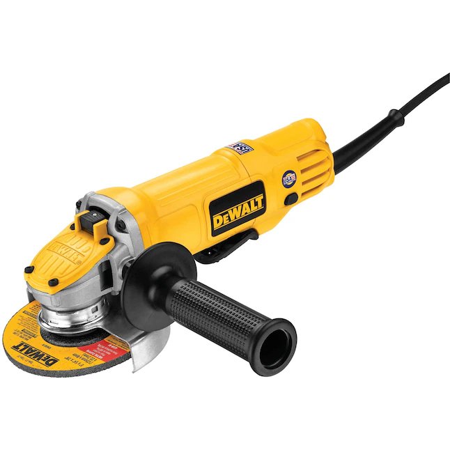 DeWalt 4.5-in-Amp Paddle Switch Corded Angle Grinder