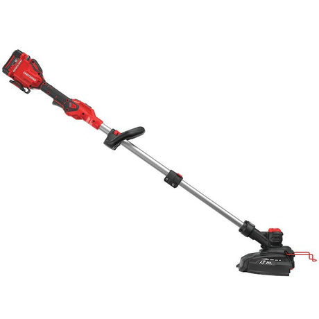 CRAFTSMAN 20-volt Max 13-in Straight Cordless String Trimmer Edger Capable 4 Ah (Battery and Charger Included)