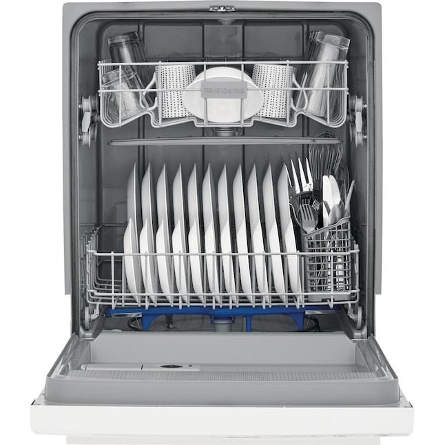 Frigidaire Front Control 24-in Built-In Dishwasher (White)