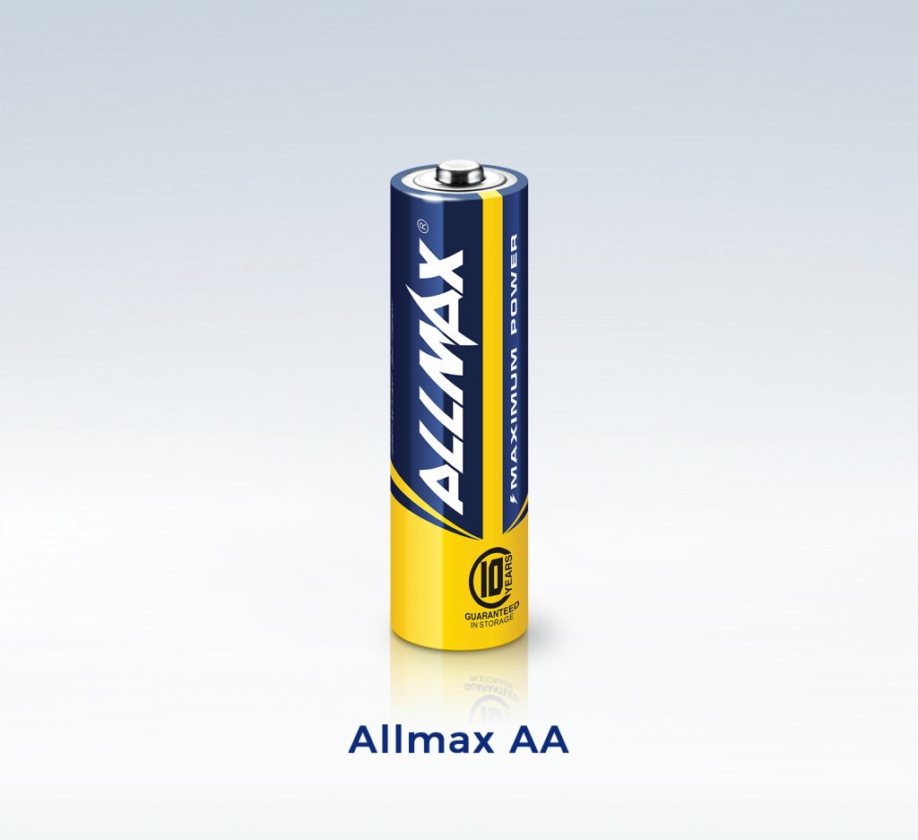 Allmax AA Maximum Power Alkaline-Batterien (5er-Pack)