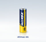 Baterías alcalinas de máxima potencia Allmax AA (paquete de 5)