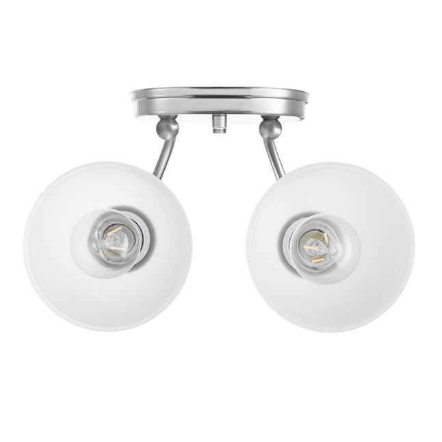 Project Source Wynfield 12.32-in 2-Light Brushed Nickel Traditional Vanity Light