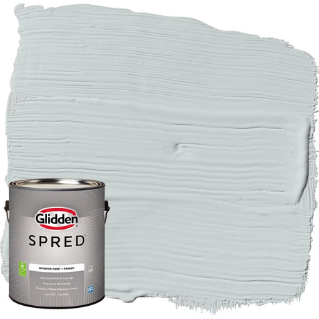 Glidden Spred Grab-N-Go Interior Wall Paint, Ghost Whisperer, (Flat, 1-Gallon)