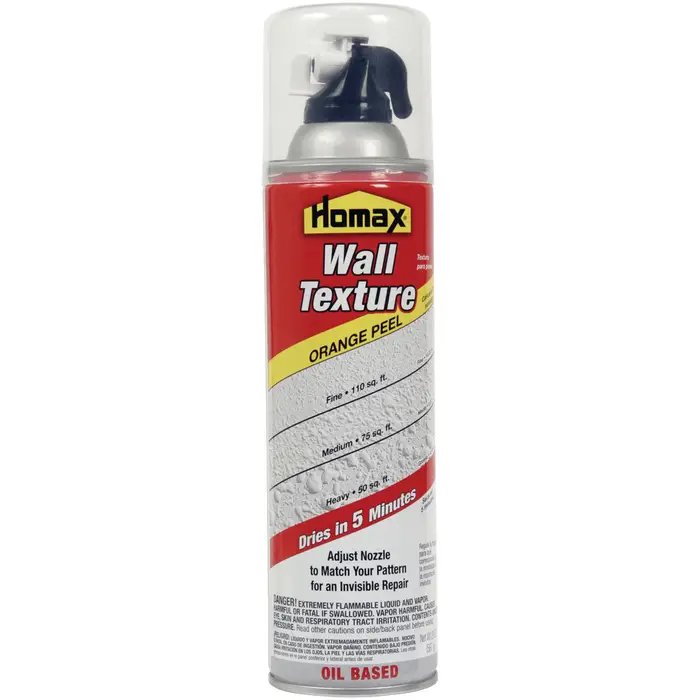 Homax 4055 Textura de pared en aerosol a base de aceite - Cáscara de naranja, lata de 20 oz