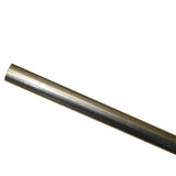 Poste de eslabón de cadena de acero galvanizado plateado calibre 16 de 6 pies de alto x 2 pulgadas de ancho 