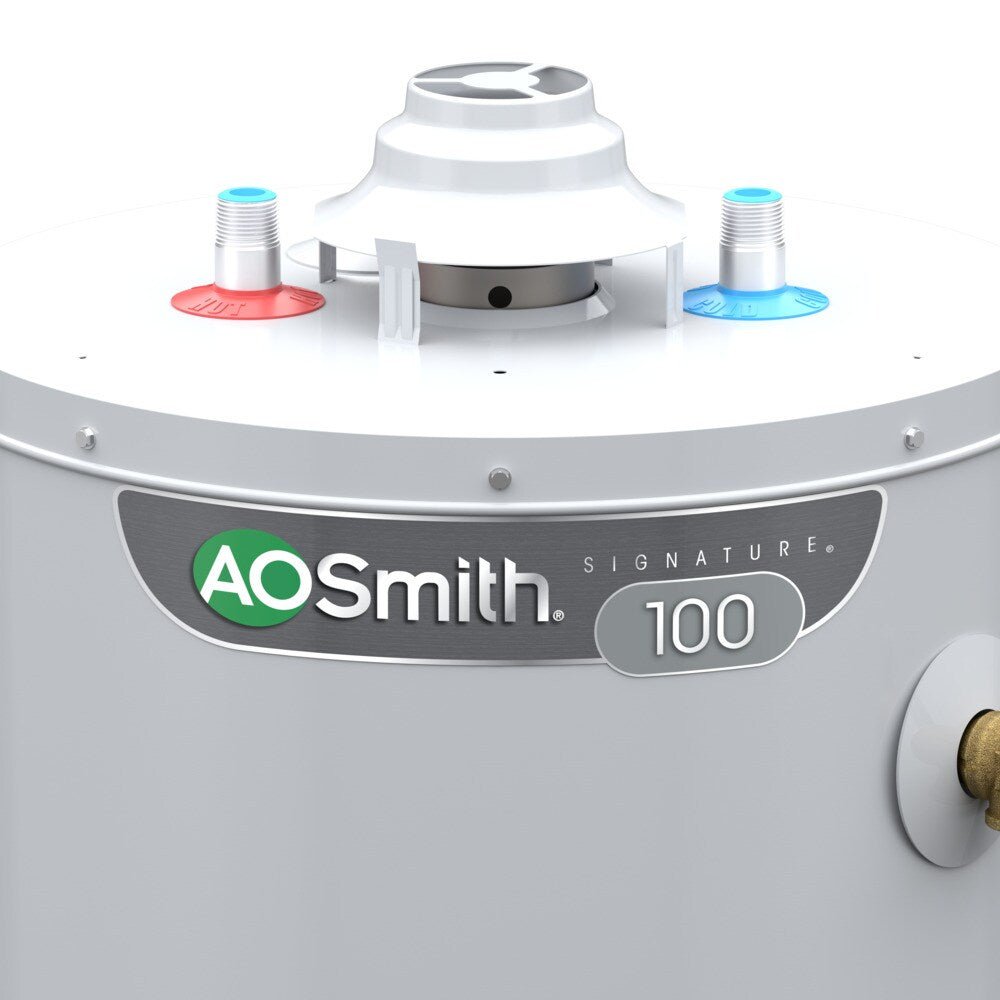 AO Smith Signature 100 30-Gallonen-6-Jahres-Limitierter 32000-BTU-Erdgas-Warmwasserbereiter