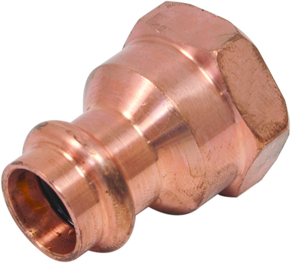 1/2 in. x 3/4 in. Copper Press x FPT Pressure Female Adapter