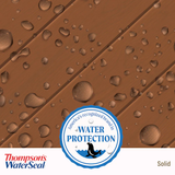 Thompson's WaterSeal vorgetönter wüstenbrauner Holzlasur und Versiegelung für den Außenbereich (1 Gallone)