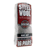 Homax Extra Coarse Grade #4 Steel Wool - (16 Pads)