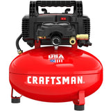 CRAFTSMAN 6-Gallonen tragbarer 150 PSI Pancake-Luftkompressor