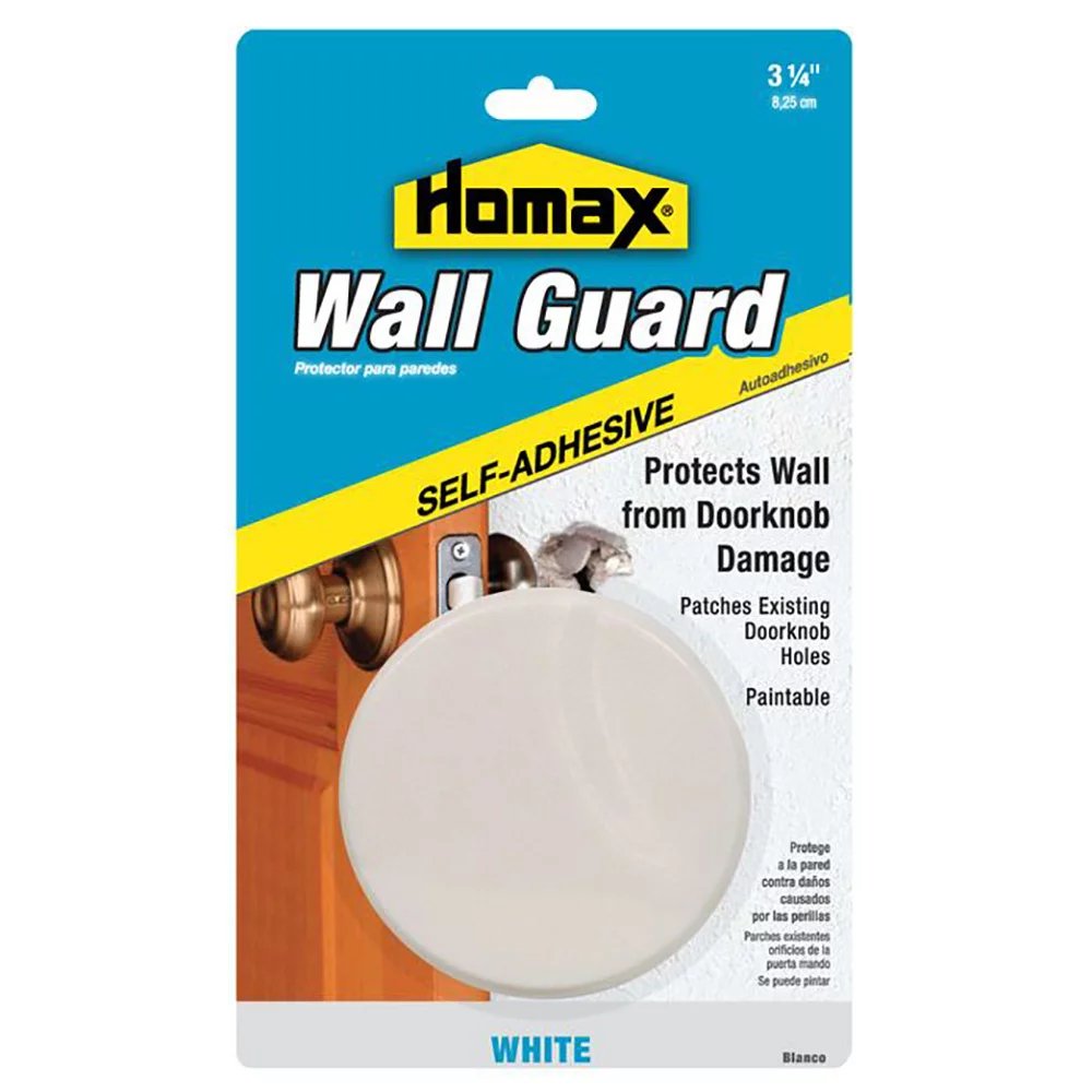 Homax Wall Guard 3.25 inches Doorknob Damage Protector