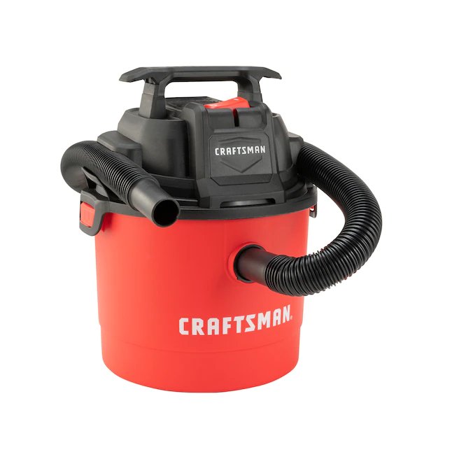 CRAFTSMAN® 2.5-Gallons 2-HP Corded Wet/Dry Shop Vacuum with Accessories Included
