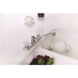 Premier Concord 2-Handle Standard Kitchen Faucet in Chrome