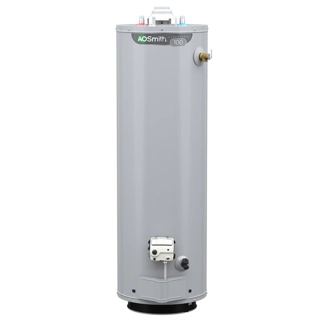 A.O. Smith  Signature 100 40-Gallon 6-year Limited 35500-BTU Natural Gas Water Heater