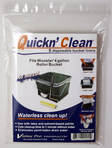 Wooster R471 4G Revestimiento de cubeta Quickn Clean - Paquete de 5