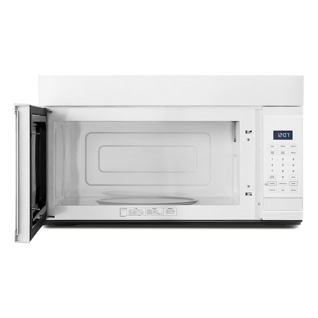 1.7-cu ft 1000-Watt Over-the-Range Microwave (White)