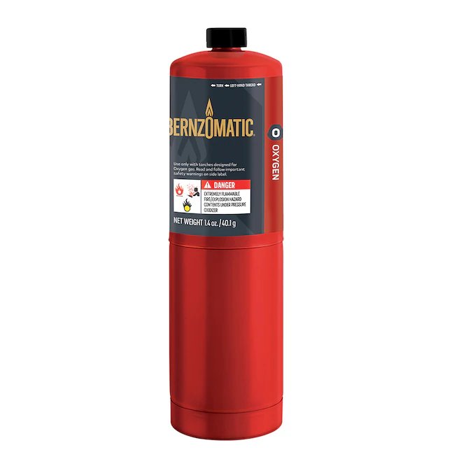 BernzOmatic Soldering and Brazing Oxygen Torch Cylinder