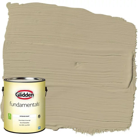 Glidden Fundamentals Grab-N-Go Interior Latex, Semi-Gloss (Prairie Dust, 1-Gallon)